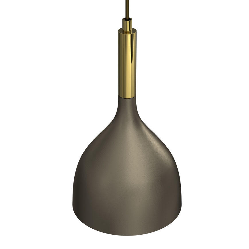 Csillár zsinóron NOAK 1xE27/15W/230V réz/arany