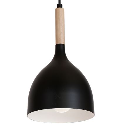 Csillár zsinóron NOAK WOOD 4xE27/60W/230V