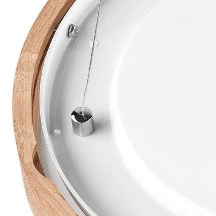 Csillár zsinóron OAK SLIM 3xE27/60W/230V ø 47 cm tölgy