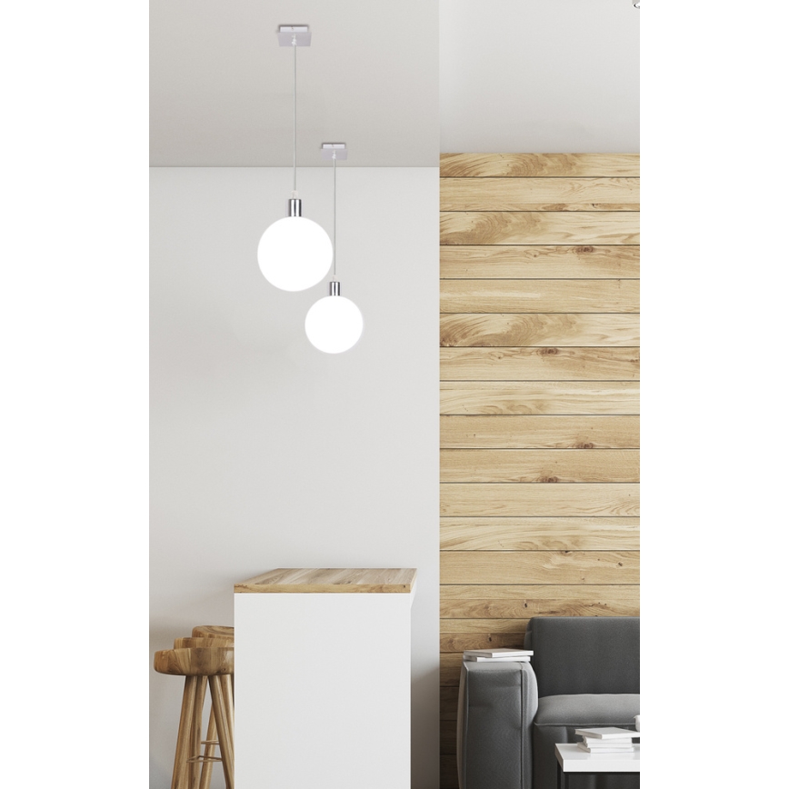 Csillár zsinóron ODEN 1xG9/40W/230V á. 15 cm