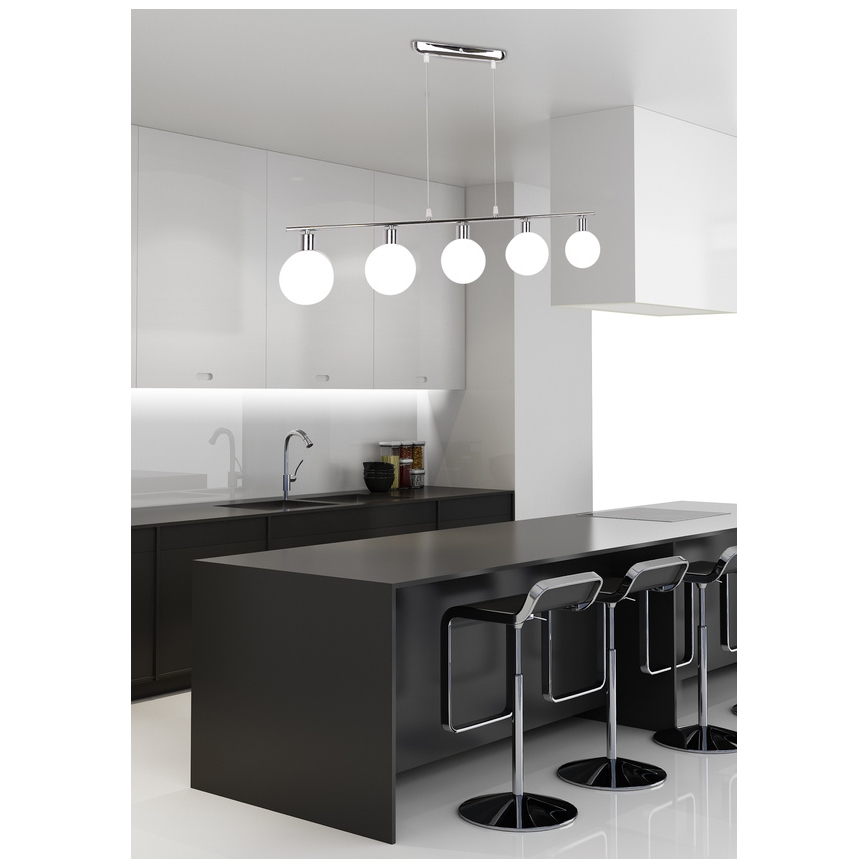 Csillár zsinóron ODEN 5xG9/40W/230V