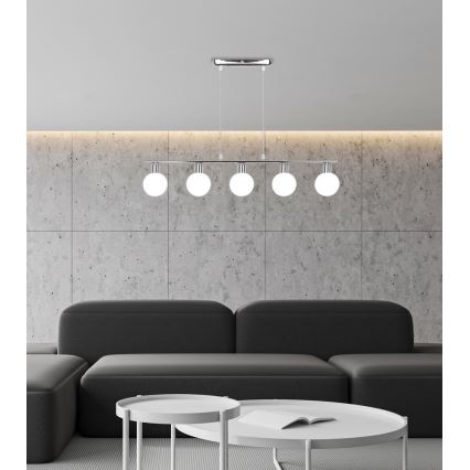 Csillár zsinóron ODEN 5xG9/40W/230V