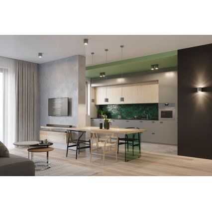 Csillár zsinóron ORBIS 1 1xGU10/40W/230V szürke