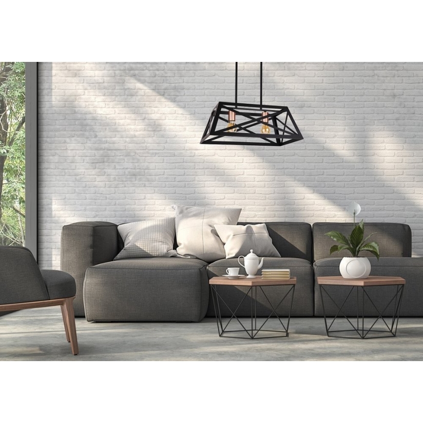 Csillár zsinóron ORIGAMI 2xE27/40W/230V