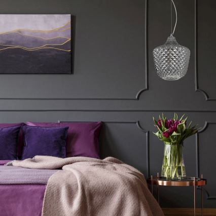 Csillár zsinóron ORLANDO 1xE27/60W/230V