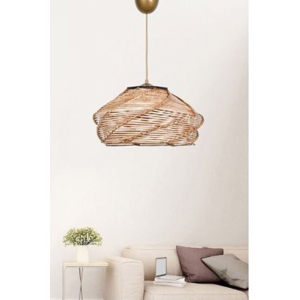 Csillár zsinóron OVALE 1xE27/60W/230V