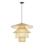 Csillár zsinóron PINCHOS 1xE27/40W/230V átm. 50 cm bambusz