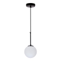 Csillár zsinóron POMPEI 1xE27/40W/230V fekete
