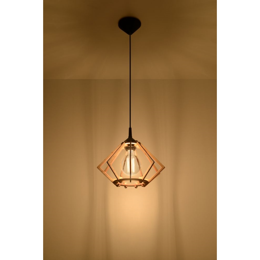 Csillár zsinóron POMPELMO 1xE27/60W/230V