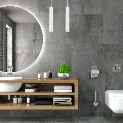 Csillár zsinóron PORTER 1xGU10/8W/230V fehér