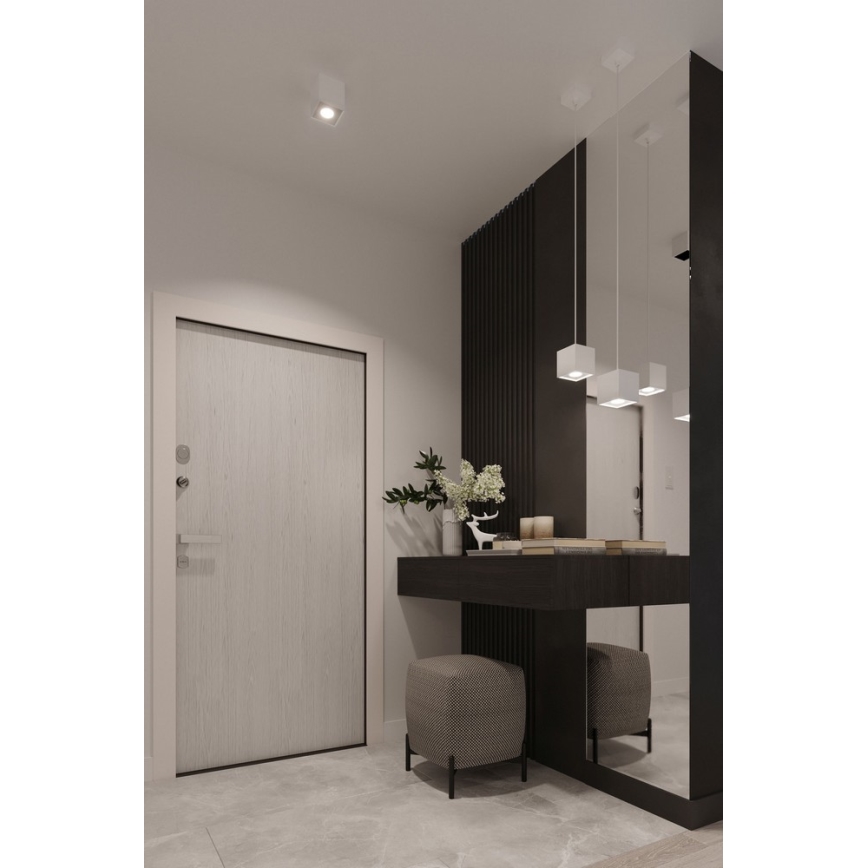 Csillár zsinóron QUAD 1 1xGU10/40W/230V fehér