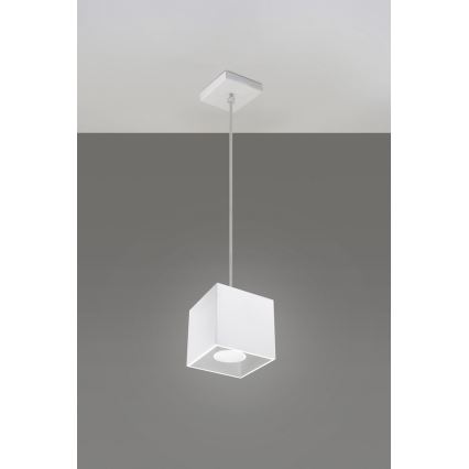 Csillár zsinóron QUAD 1 1xGU10/40W/230V fehér