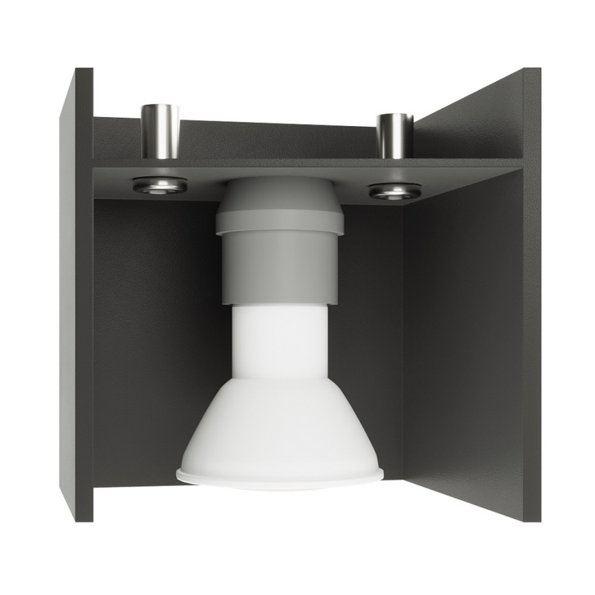 Csillár zsinóron QUAD 1 1xGU10/40W/230V fekete