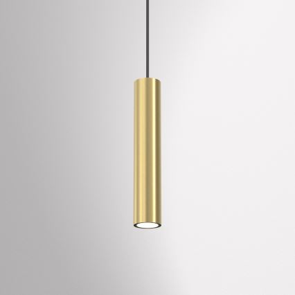 Csillár zsinóron RAITO 1xGU10/8W/230V sárgaréz