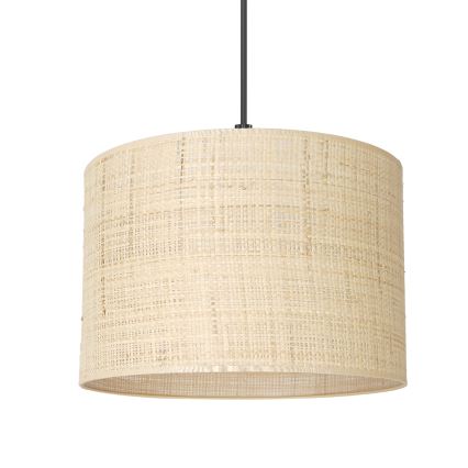 Csillár zsinóron RATTAN 1xE27/60W/230V á. 25 cm rattan