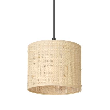 Csillár zsinóron RATTAN 3xE27/60W/230V rattan