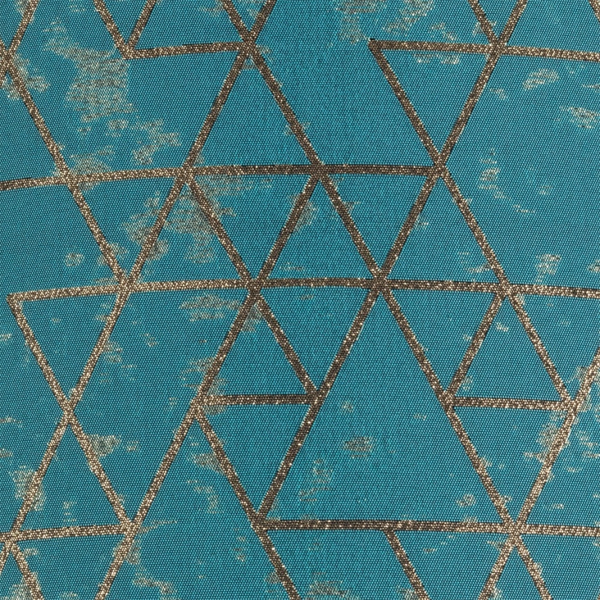 Csillár zsinóron REZO 1xE27/60W/230V türkiz/arany