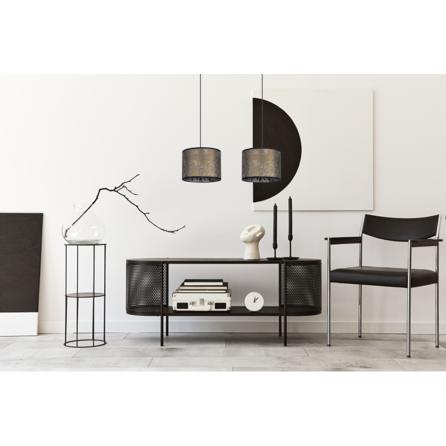 Csillár zsinóron REZO 2xE27/60W/230V arany