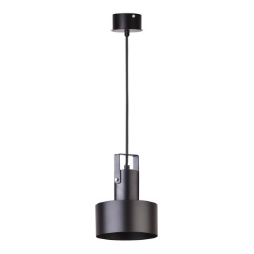 Csillár zsinóron RIF 1xE27/60W/230V fekete