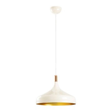 Csillár zsinóron SAGLAM 1xE27/40W/230V fehér