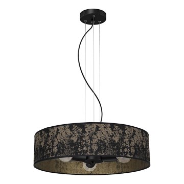 Csillár zsinóron SATINO 3xE27/60W/230V arany