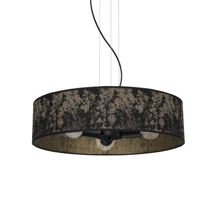 Csillár zsinóron SATINO 3xE27/60W/230V arany