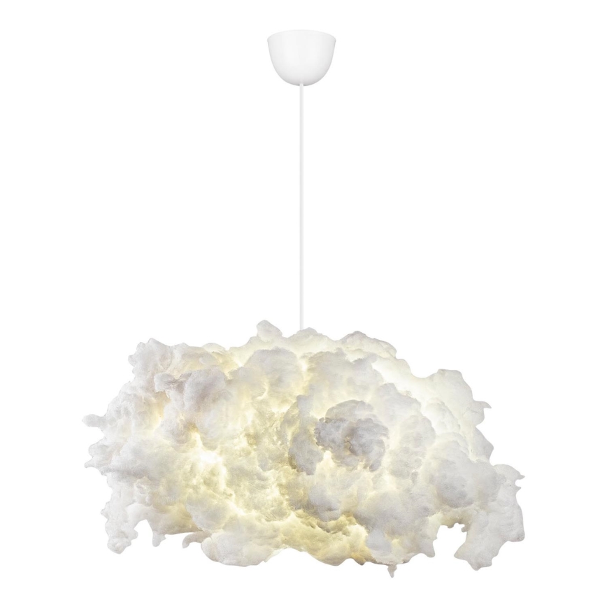 Csillár zsinóron SERENITY 1xE27/40W/230V fehér