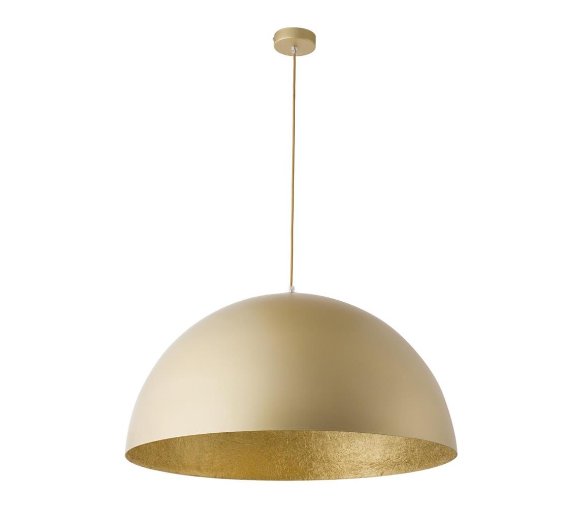 Csillár zsinóron SFERA 1xE27/60W/230V átm. 70 cm arany