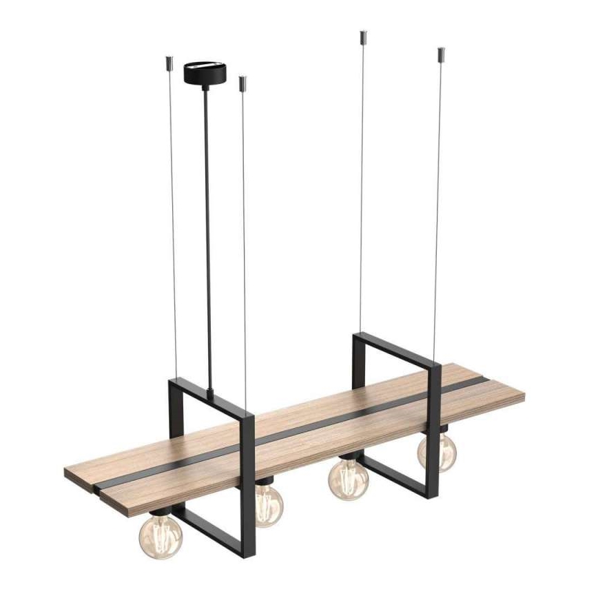 Csillár zsinóron SHELF 4xE27/60W/230V