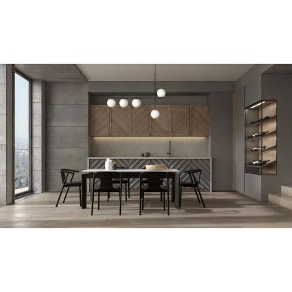 Csillár zsinóron SILIA 5xG9/12W/230V fekete