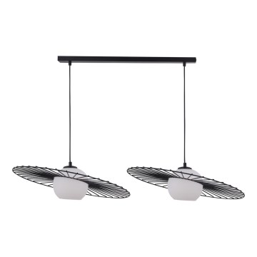 Csillár zsinóron SOL 2xE27/60W/230V fekete