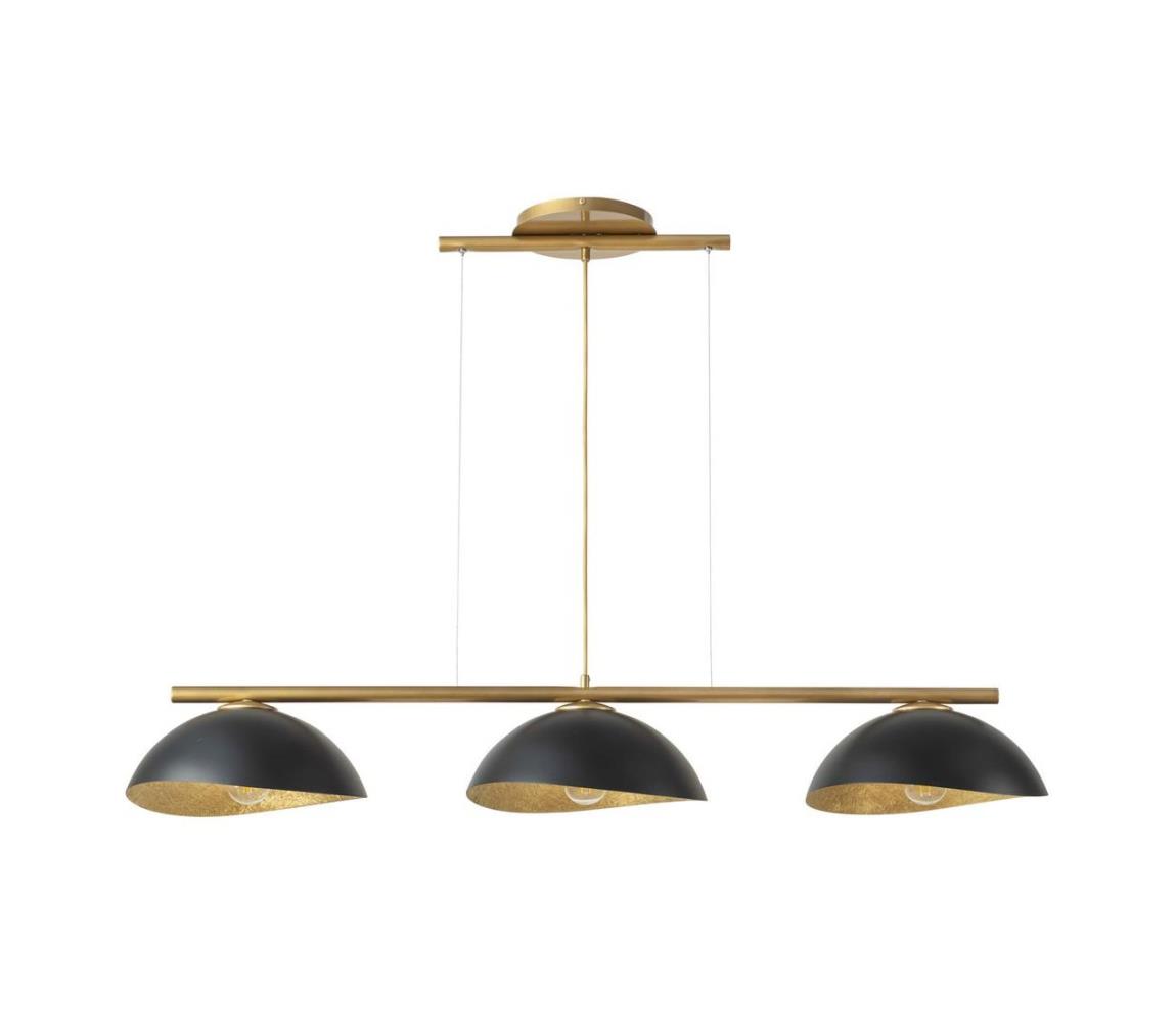 Csillár zsinóron SOLAR 3xE27/60W/230V arany