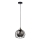 Csillár zsinóron SOLO BLACK 1xE27/60W230V fekete/arany