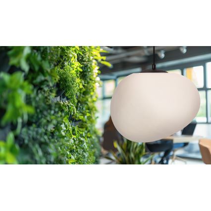 Csillár zsinóron STONES 1xE27/40W/230V átm. 30 cm