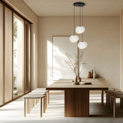 Csillár zsinóron STONES 3xE27/40W/230V