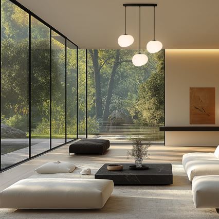 Csillár zsinóron STONES 3xE27/40W/230V