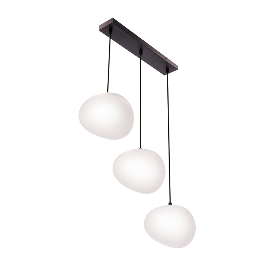 Csillár zsinóron STONES 3xE27/40W/230V