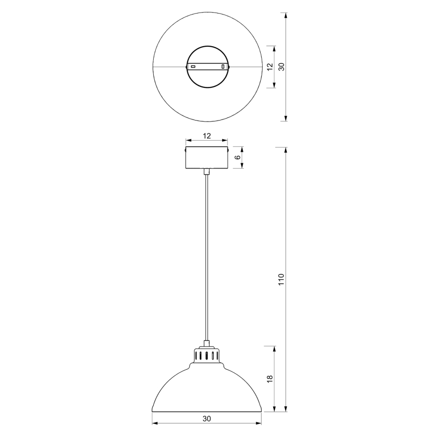 Csillár zsinóron SVEN 1xE27/15W/230V bézs