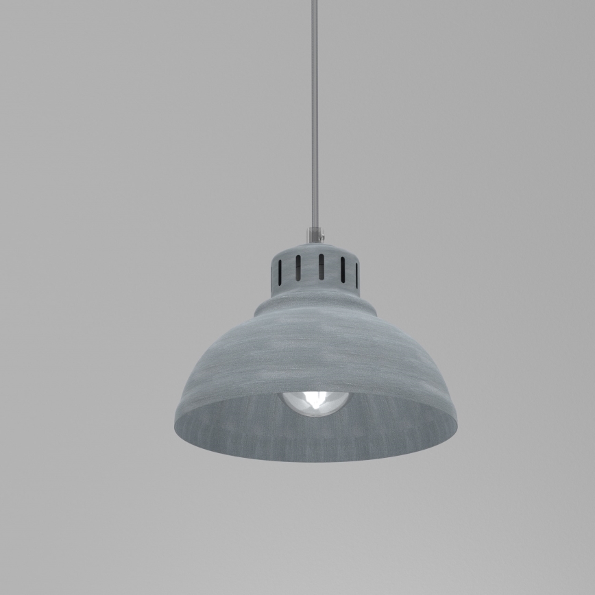 Csillár zsinóron SVEN 1xE27/15W/230V szürke