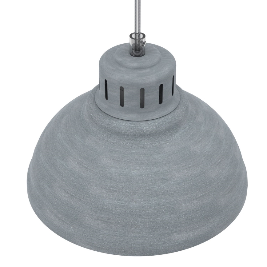 Csillár zsinóron SVEN 1xE27/15W/230V szürke