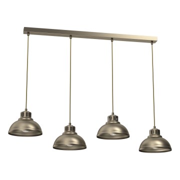 Csillár zsinóron SVEN 4xE27/15W/230V réz