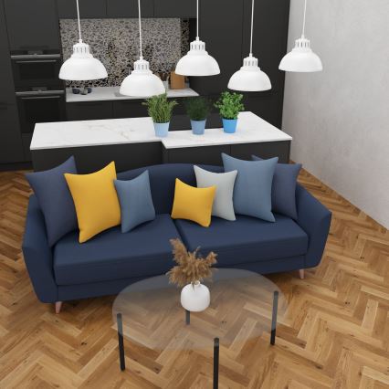 Csillár zsinóron SVEN 5xE27/15W/230V fehér