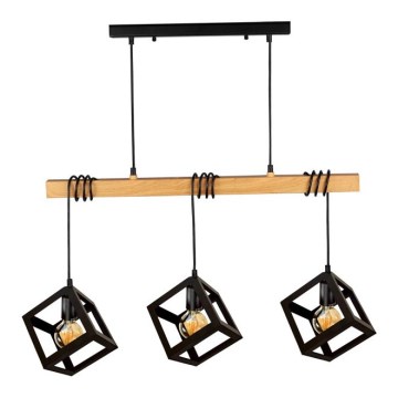 Csillár zsinóron SWEDEN 3xE27/20W/230V