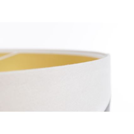 Csillár zsinóron SWING 1xE27/60W/230V szürke/fehér/arany