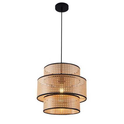 Csillár zsinóron TAKARA 1xE27/20W/230V átm. 40 cm bézs