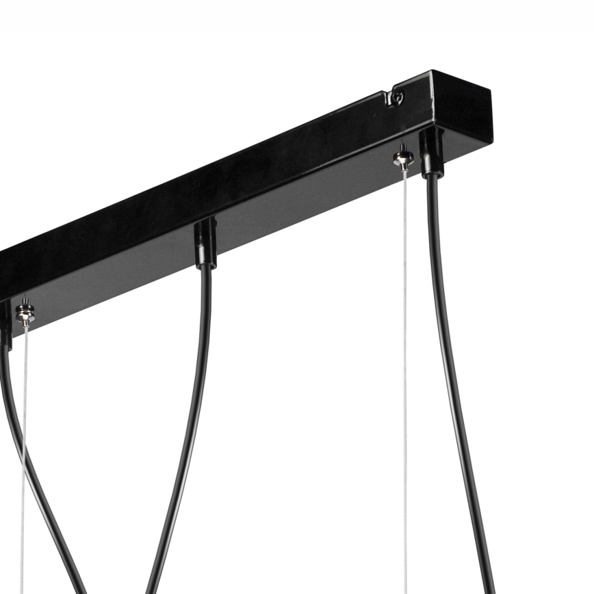 Csillár zsinóron TARO 3xE27/60W/230V fekete