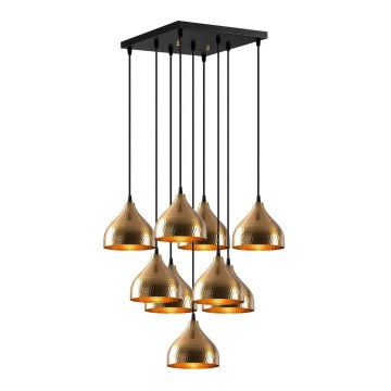 Csillár zsinóron TATTOO 9xE27/40W/230V