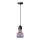 Csillár zsinóron TERRAZZO 1xE27/60W/230V átm. 12 cm piros
