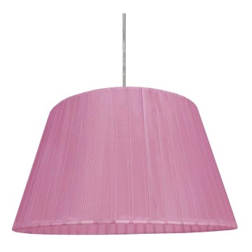 Csillár zsinóron TIZIANO 1xE27/60W/230V rózsaszín
