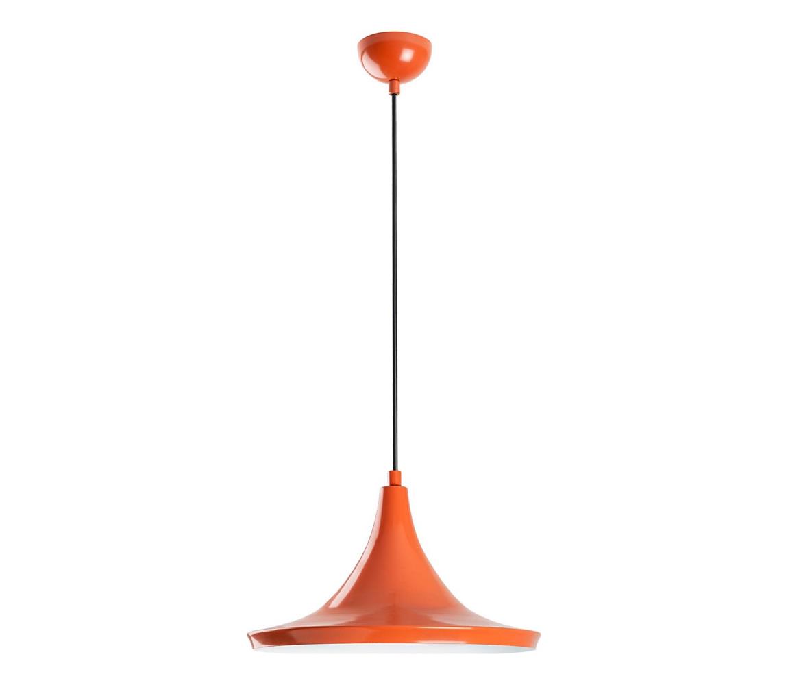 Csillár zsinóron TOM 1xE27/40W/230V narancs 892OPV2106